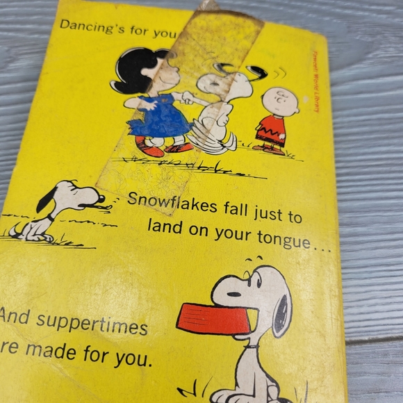 Peanuts Comic Book: It's For You, Snoopy Vintage Charles M Schultz Charlie Brown - Picture 16 of 16